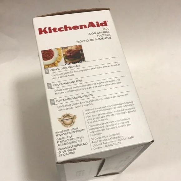 NWT KitchenAid® Food Grinder Attachment